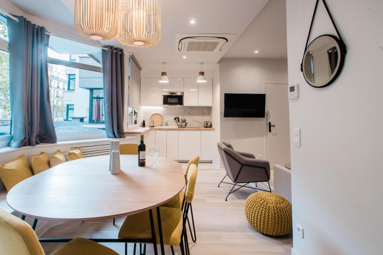 Suite Apollinaire : Au Coeur De La Rive Gauche, Neuf, Design, 2/4 Personnes Paris Exteriör bild