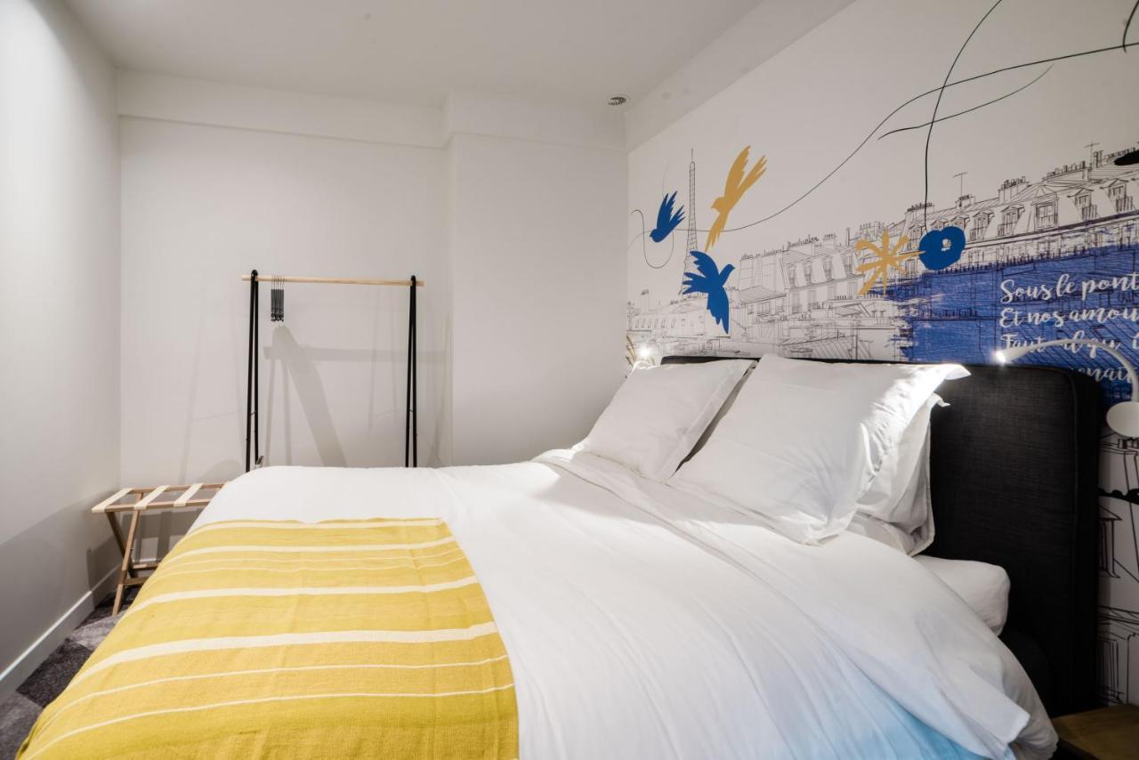 Suite Apollinaire : Au Coeur De La Rive Gauche, Neuf, Design, 2/4 Personnes Paris Exteriör bild