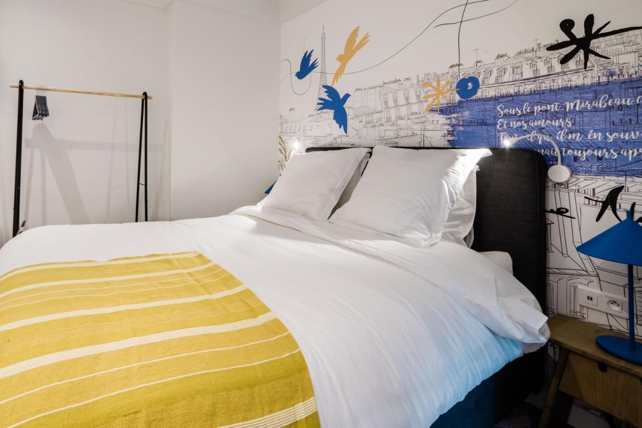 Suite Apollinaire : Au Coeur De La Rive Gauche, Neuf, Design, 2/4 Personnes Paris Exteriör bild